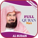 Logo of Sudais Full Offline Quran Mp3 android Application 