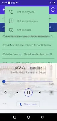 Sudais Full Offline Quran Mp3 android App screenshot 3